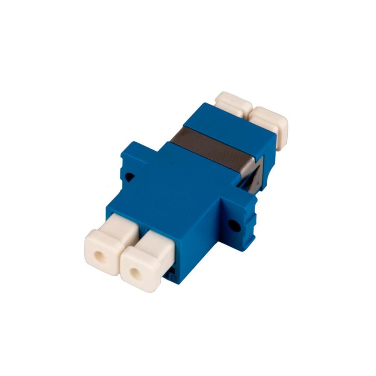 Mellanstycke Singelmode LC, Nexans - MELLANSTYCKE DUPLEX LC/UPC SM BLÅ ZIRCONIA