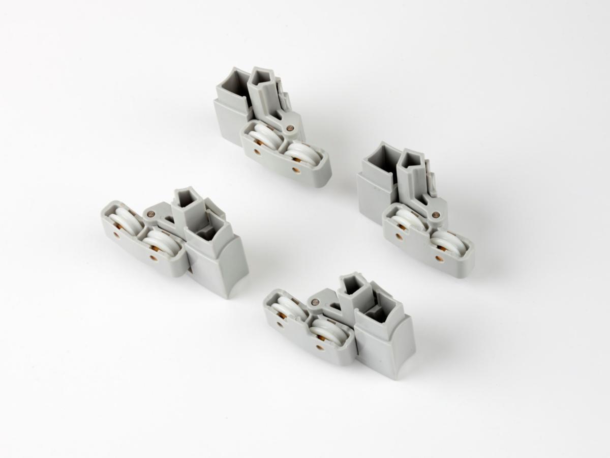 Hjulupphängningssats Solid, Contura Shower - CS SOLID HJULUPPHÄNGNINGSSATS KPL SVP/SKP (SATS OM 4ST)