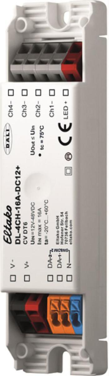 Dimmer DALI Led - DIMMER DALI LED 4-KAN. 16A DL-4CH-16A