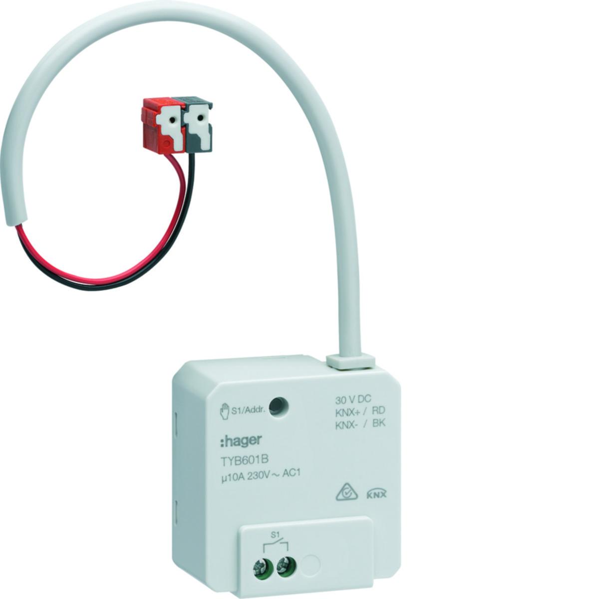 Brytaktor TYB infälld - BRYTAKTOR KNX 1X10A INFÄLLD TYB601B