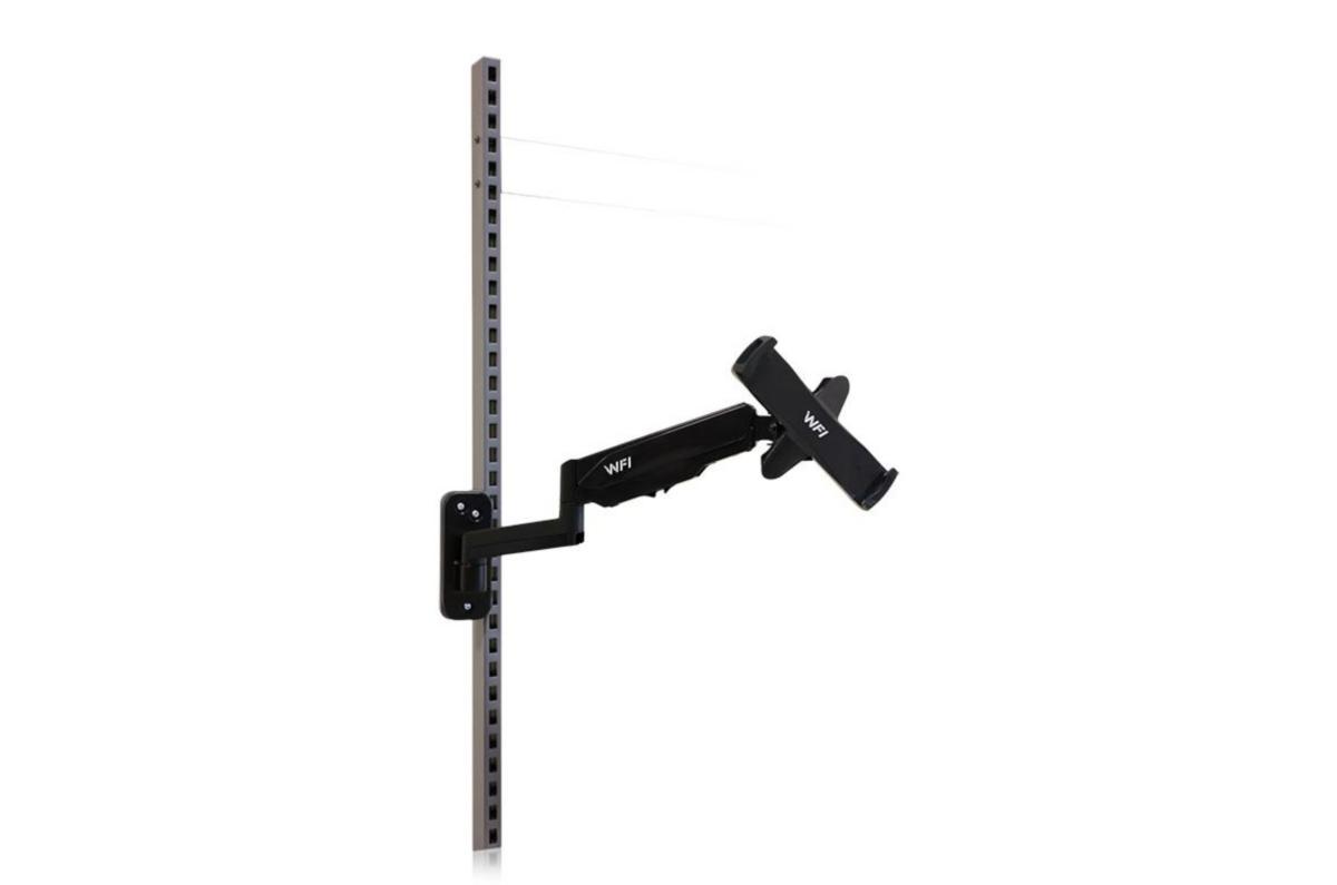 Hållare för surfplatta WFI inkl Gasfjäderarm - HÅLLARE SURFPLATTA INKL GASFJÄDERARM