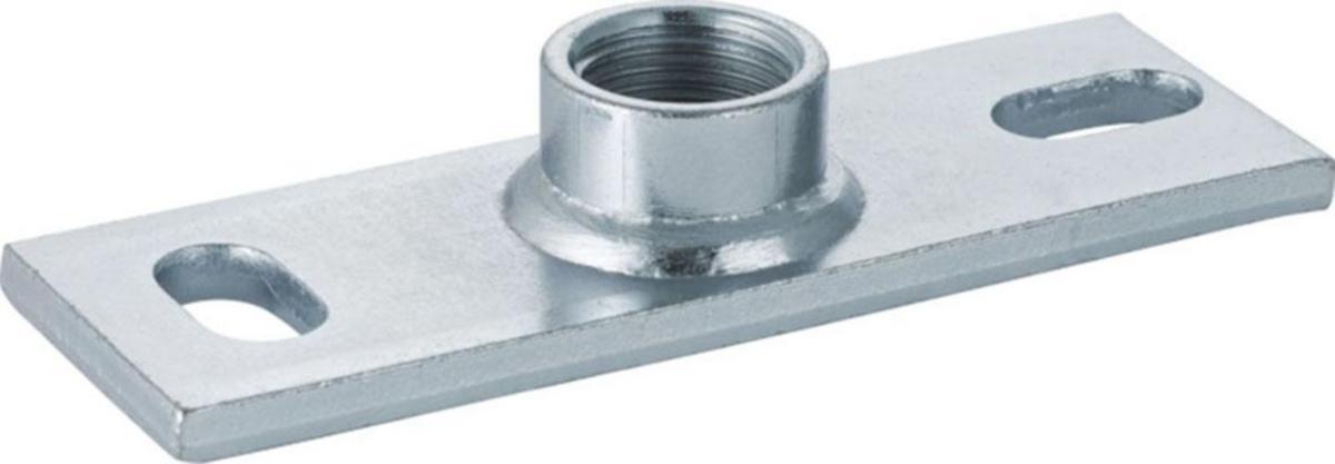 Montageplatta med rörgängad muff 1/2", fix- och glidpunktsmontering, Geberit PEH - MONTAGEPLATTA G 1/2 SILENT PP. GEBERIT