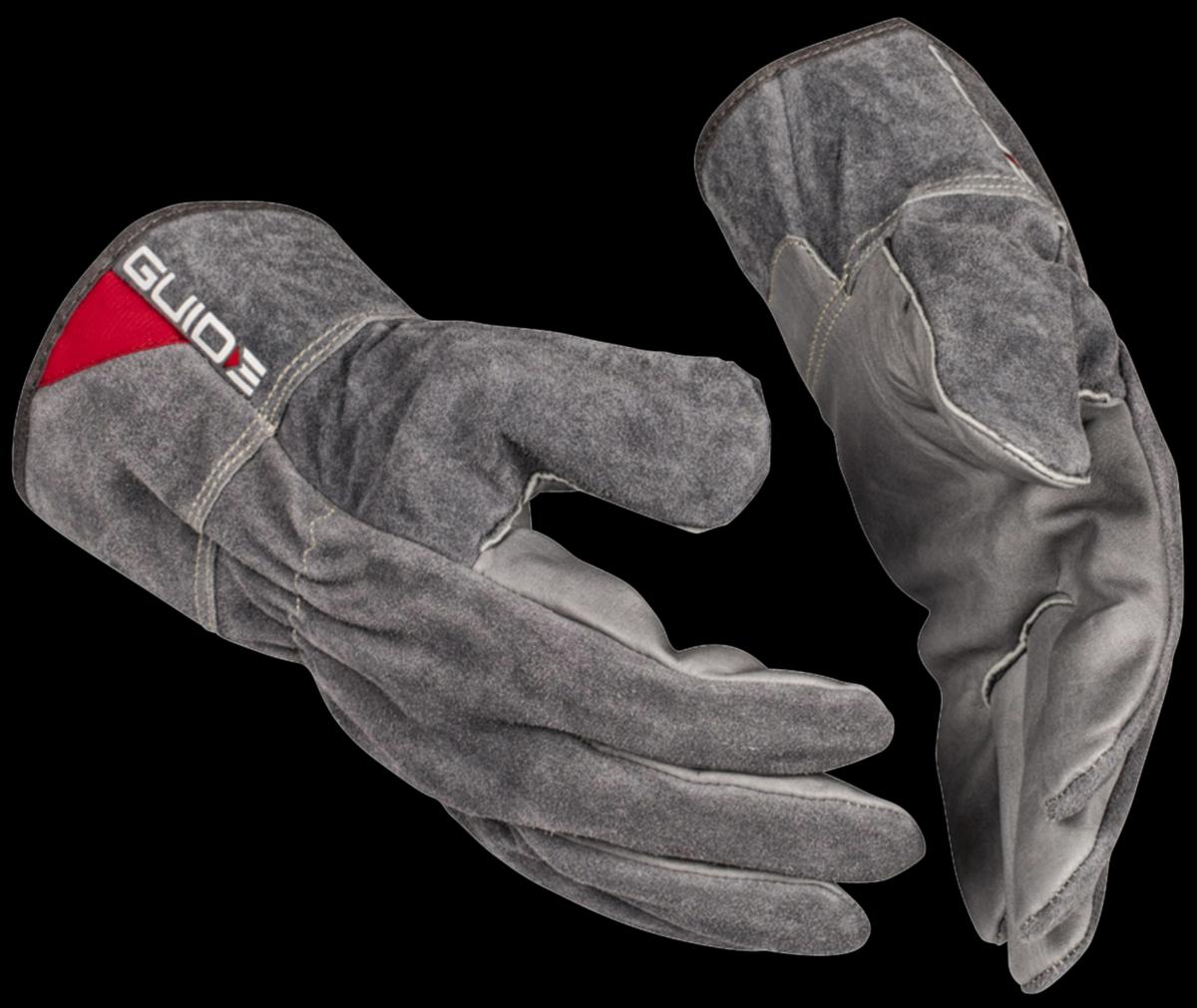 Arbetshandske Guide 1100 - HANDSKE GUIDE 1100 NÖTNARV KEVLAR HALFODRAD STL 8