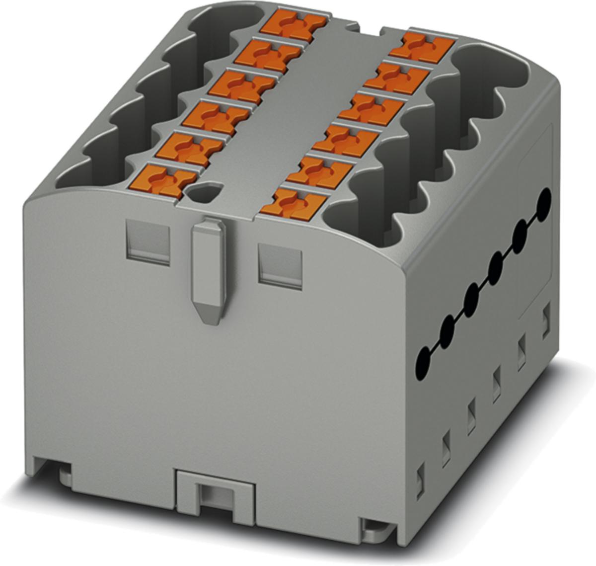Fördelningsplint PTFIX 2,5 mm² - FÖRD PLINT PTFIX 12X2.5 BN PTFIX 12X2.5 BN