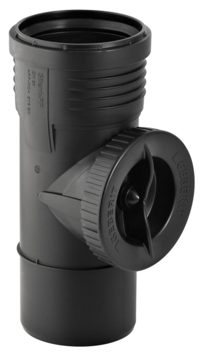 Rensrör 90°, PP, Silent PP - RENSRÖR. 110MM SILENT PP. GEBERIT