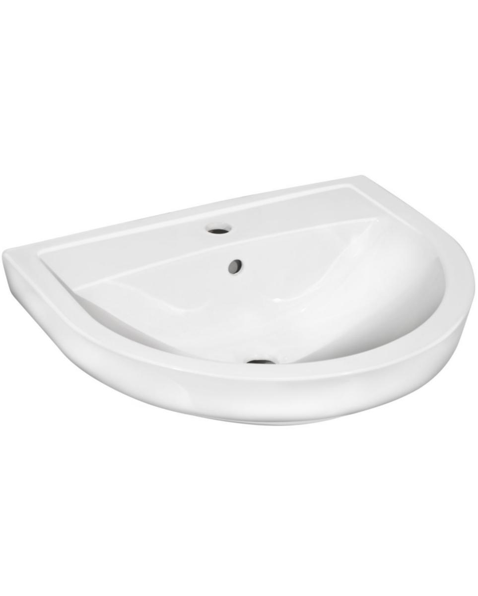 Tvättställ Nordic³, Gustavsberg - GBG TVÄTTSTÄLL NORDIC3 55X44 BULT/KONSOL, VITT
