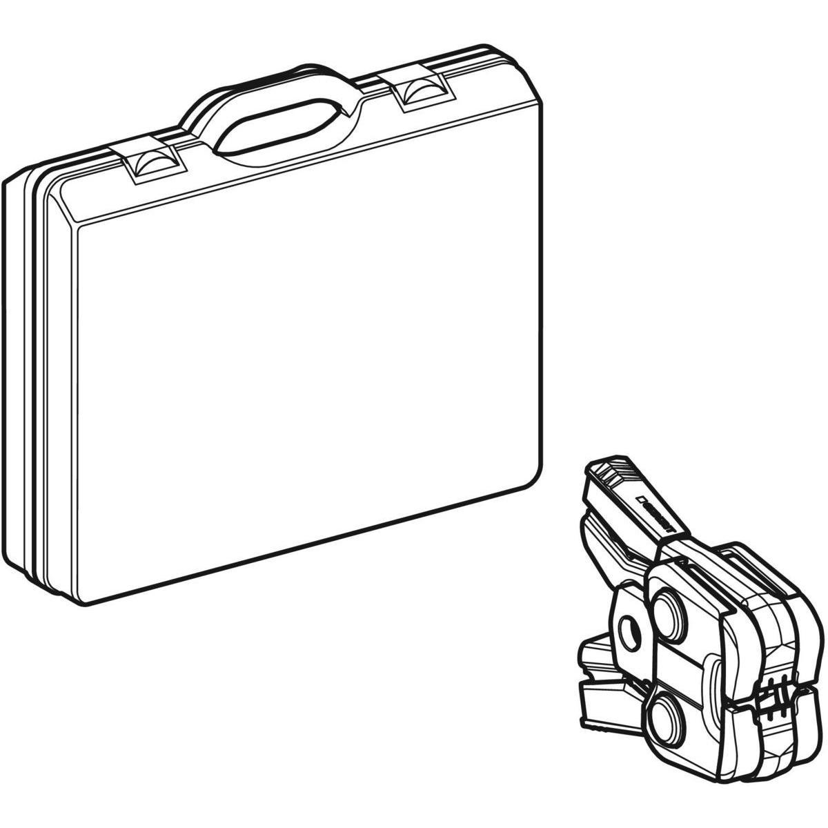 Pressbackar i väska FlowFit, Geberit - FLOWFIT PRESSBACK 16-40MM INKL VÄSKA, T ACO103, GEBERIT