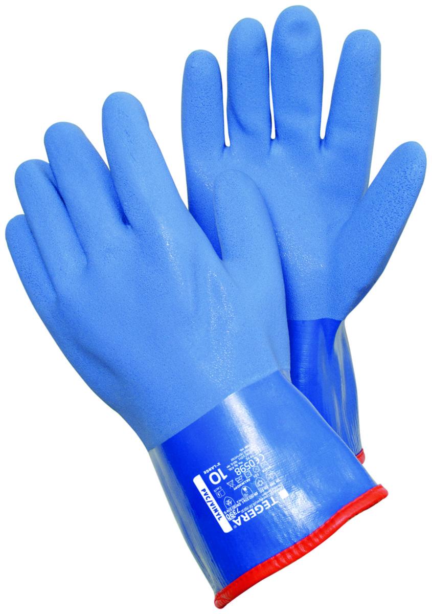 Chemical protection glove Tegera 7390 - GLOVE TEGERA 7390 BLUEVINYL LINED STL 10
