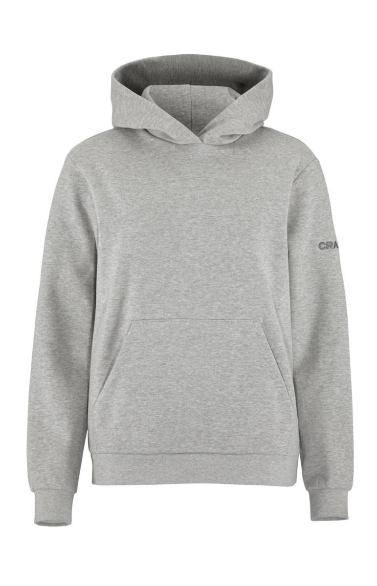 Huvtröja Craft 1915328 Dam - HUVTRÖJA CRAFT 1915328 DAM GRÅ MELANGE STL L