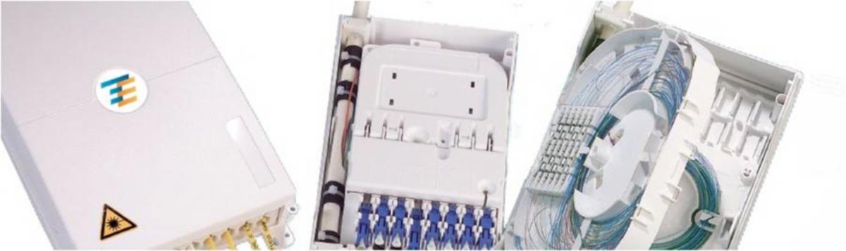 Skarvbox IFDB-M 24-fiber, C3 - Skarv-/kundlåda IFDB-M. NBHA10111