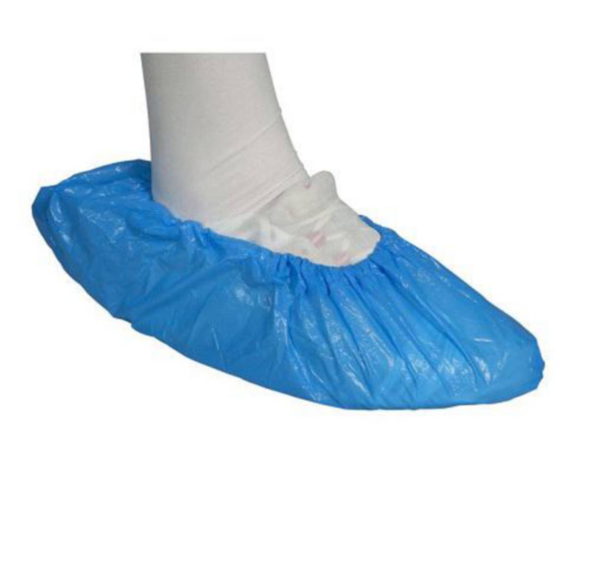 Skoskydd Abena 4417 LPDE - SKOSKYDD ABENA 4417 KRAFTIGT 50MICRON LDPE BLÅ STL XL