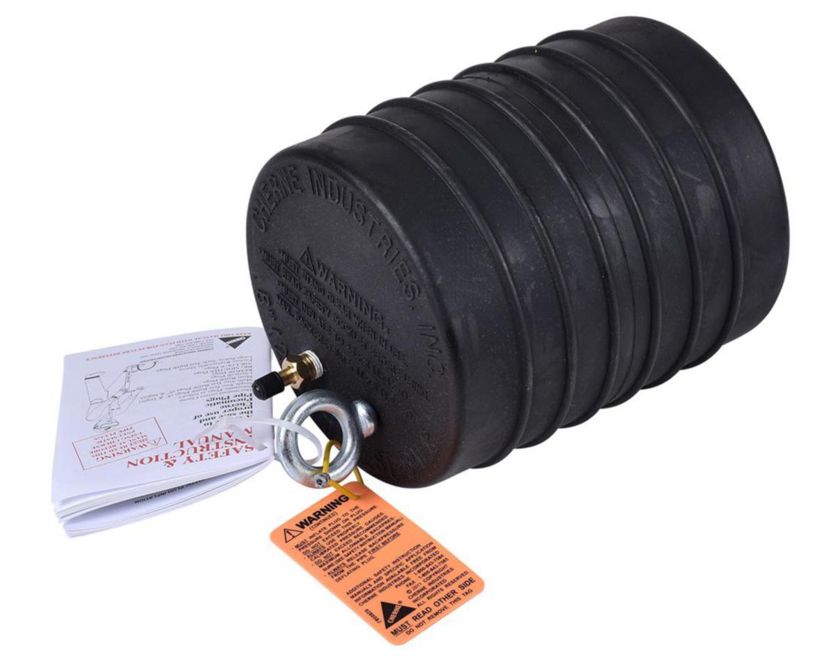 Cherne rörproppar med dragögla - DN200 TESTBOLL RÖRPROPP 178-210MM, 1.7 BAR CHERNE