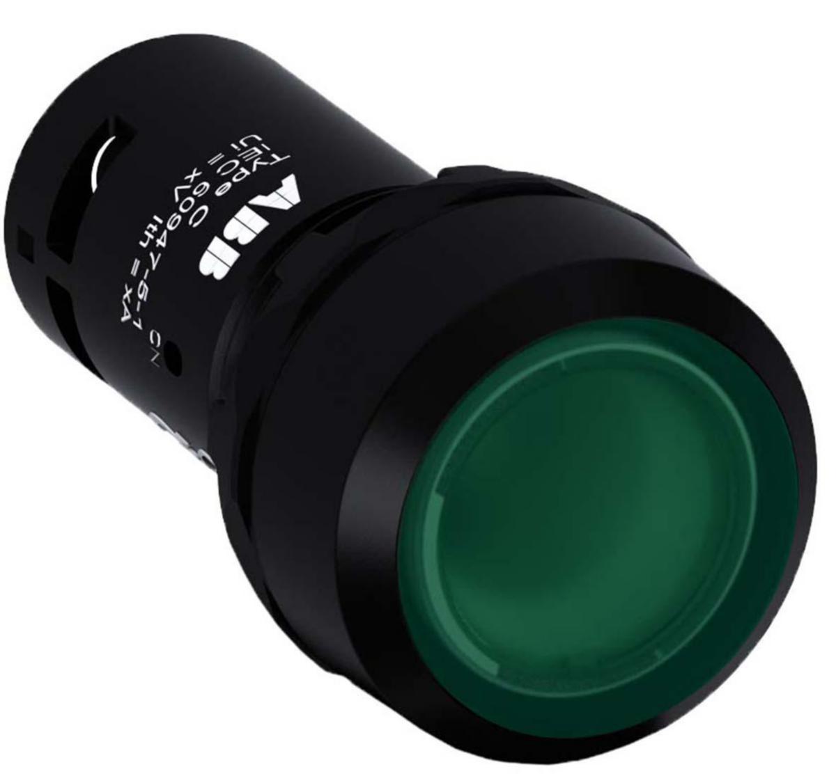 Tryckknapp Compact återfjädrande lågt belyst trycke - TRYCKKNAPP CP1-11G-10