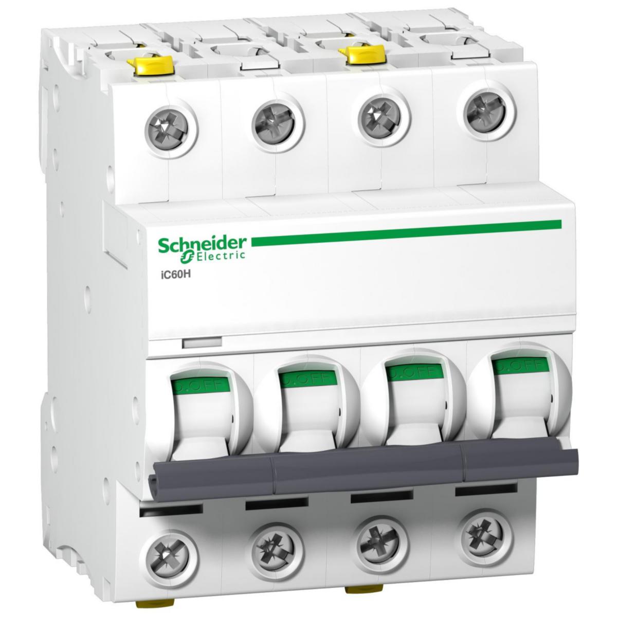 Minibrytare iC60H 4-poliga 10kA C - MINIBRYTARE IC60H 4P C40A A9F07440
