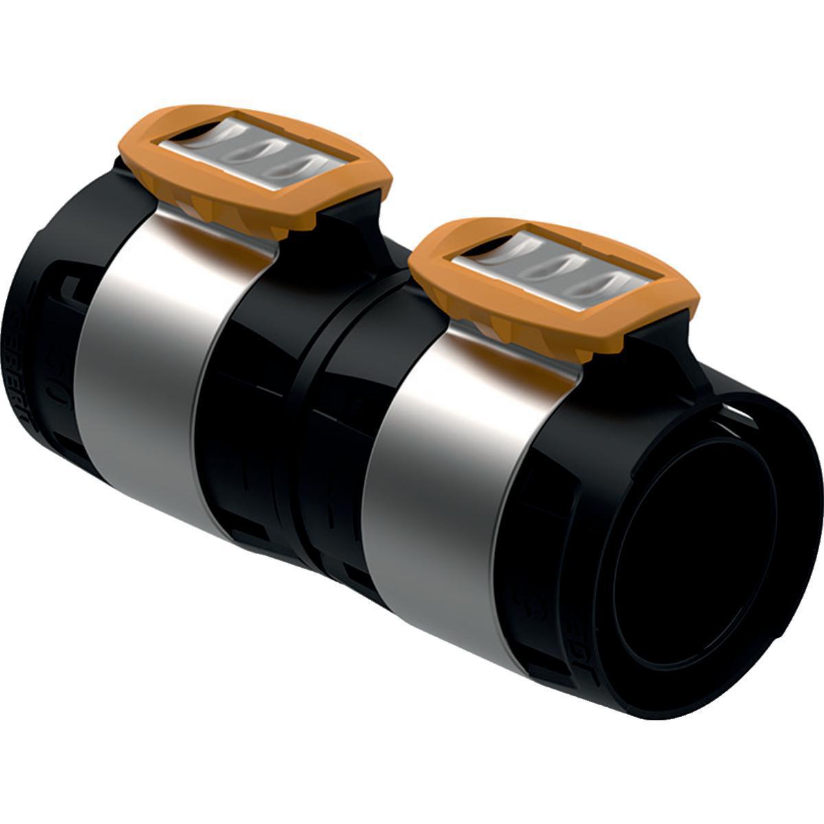 Rak koppling FlowFit, Geberit - FLOWFIT KOPPLING 63MM PPSU GEBERIT