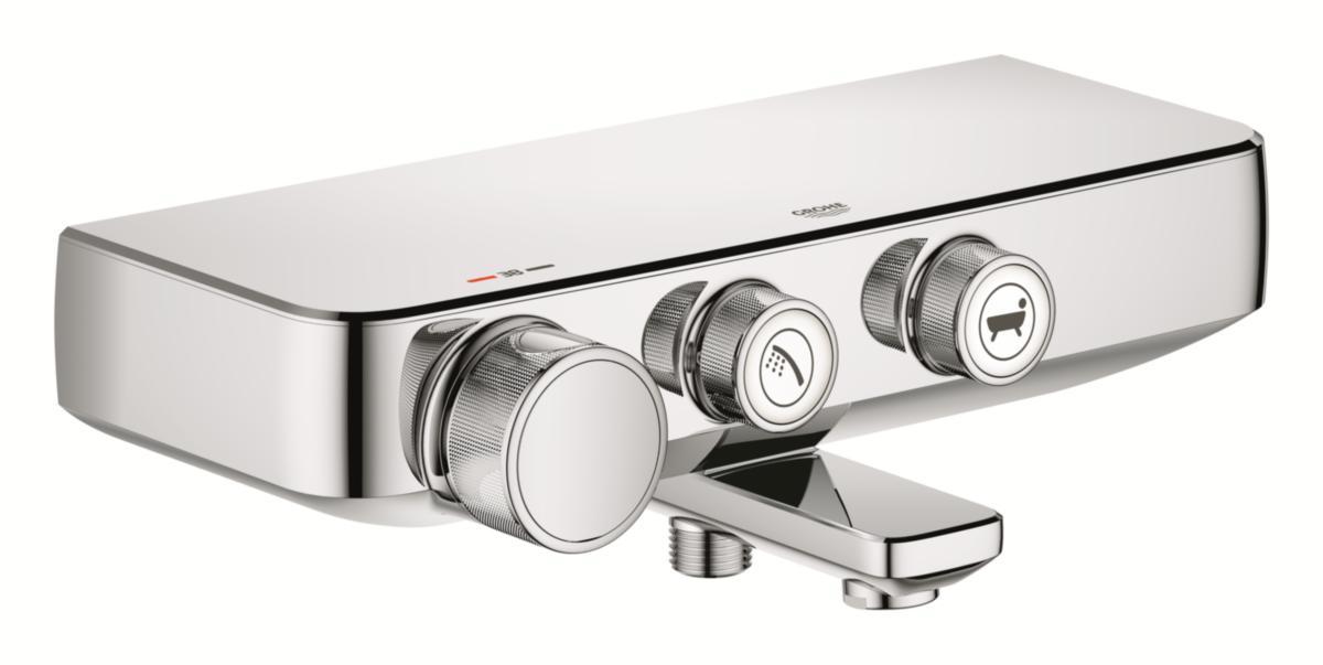 Termostatblandare för dusch GRT SmartCtrl termostat dusch, Grohe - GROHE SMART CONTR. BK BLAND. TERM, 150C/C