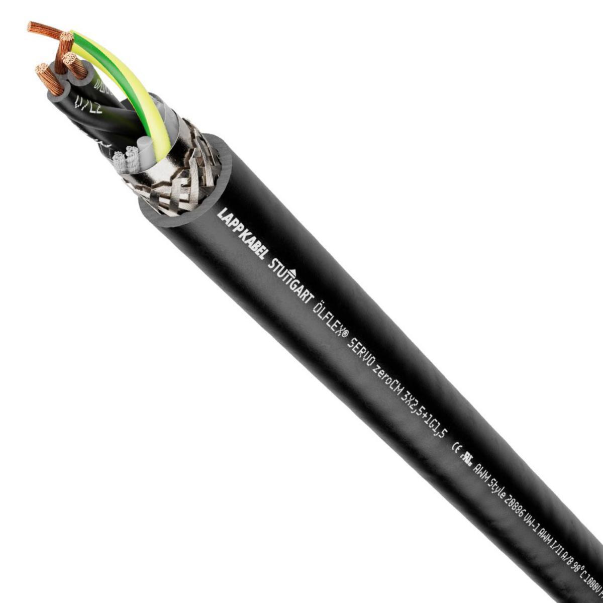 Servomotorkabel Ölflex Servo zeroCM - SERVO ZEROCM 3X2,5+1G1,5 1023951