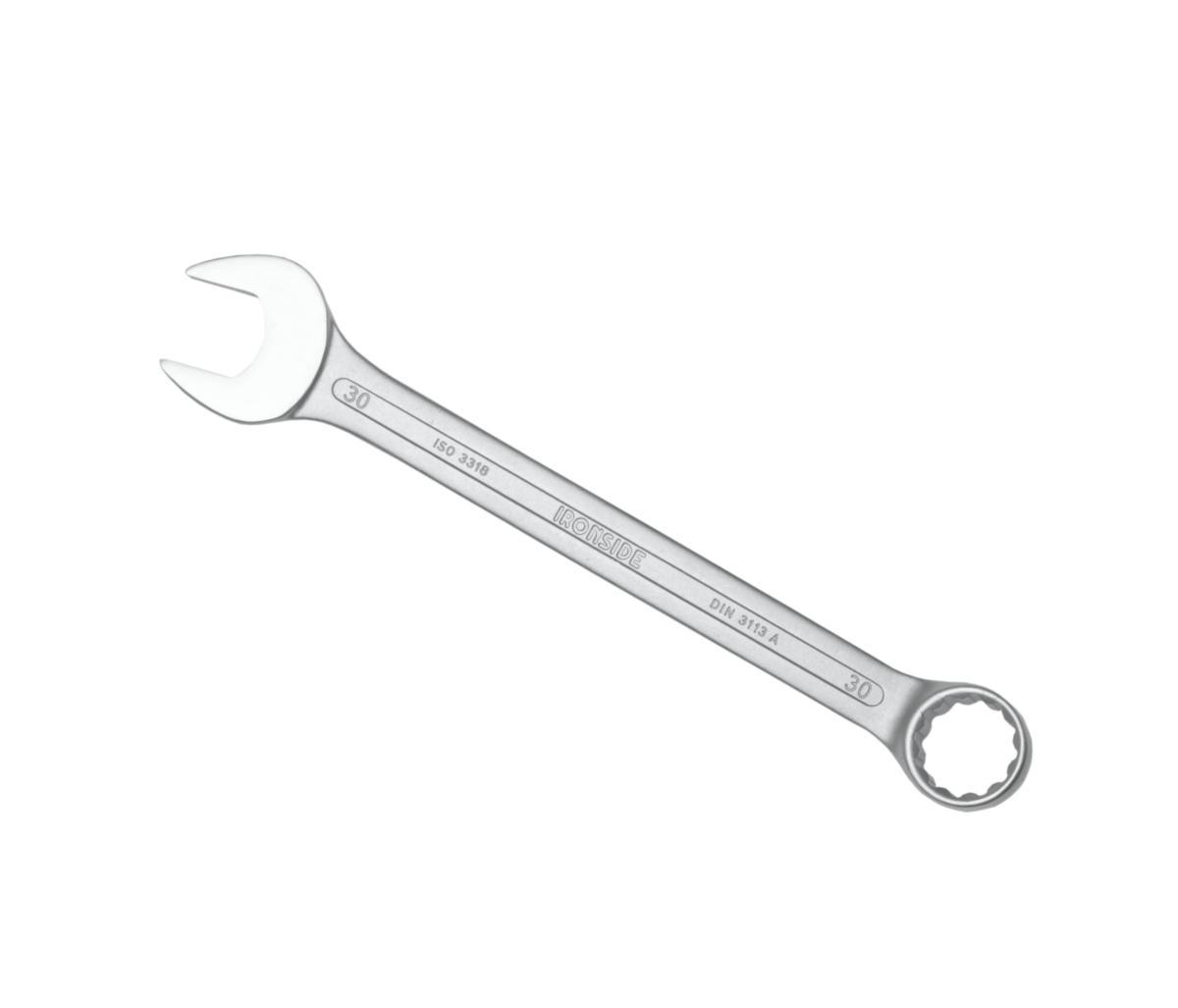 Combination wrench ironside - COMBINATION WRENCH IRONSIDE 30MM LENGHT 340MM