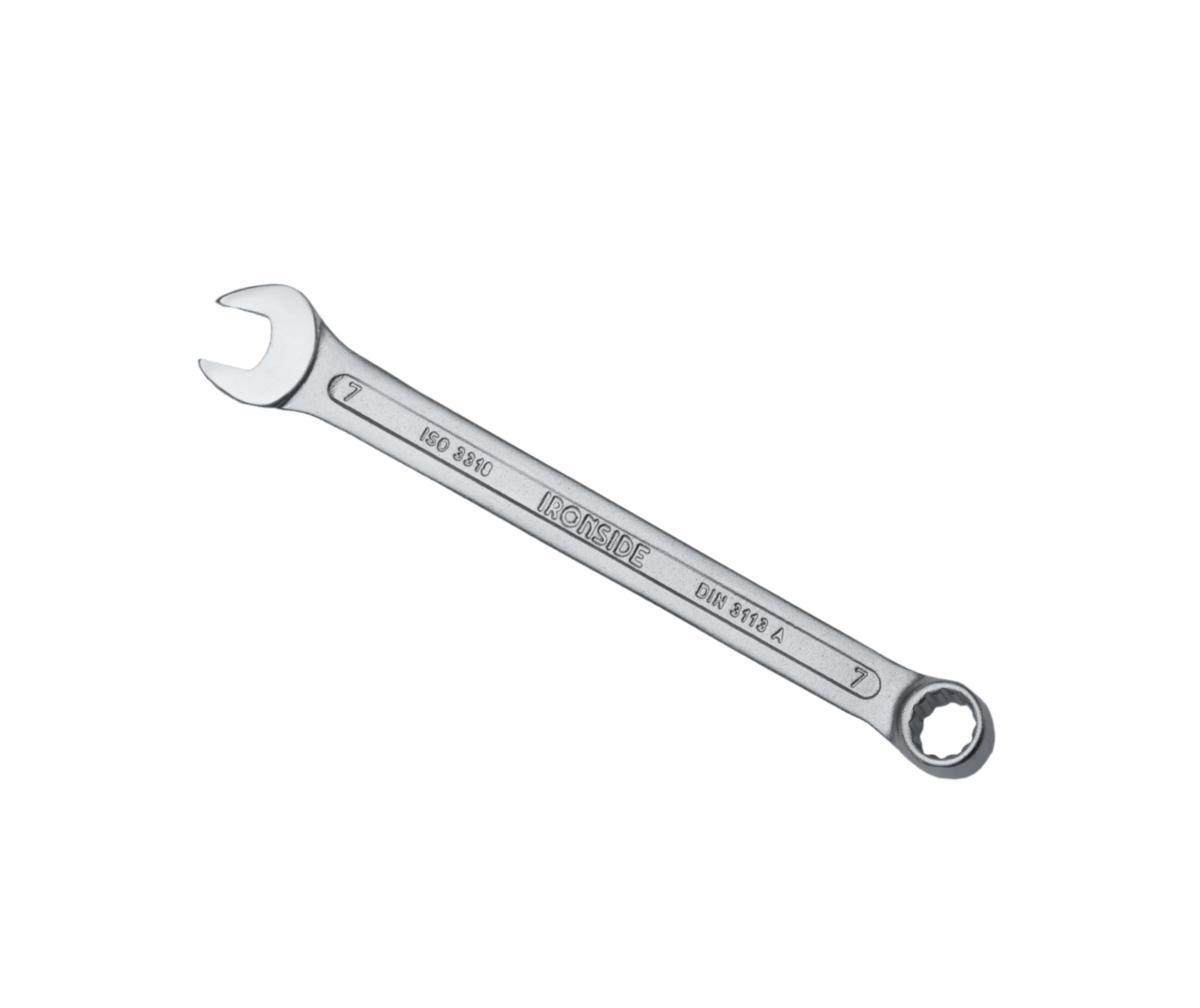 Combination wrench ironside - COMBINATION WRENCH IRONSIDE 7MM LENGHT 110MM