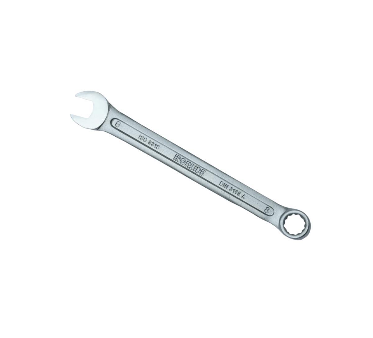Combination wrench ironside - COMBINATION WRENCH IRONSIDE 8MM LENGHT 120MM