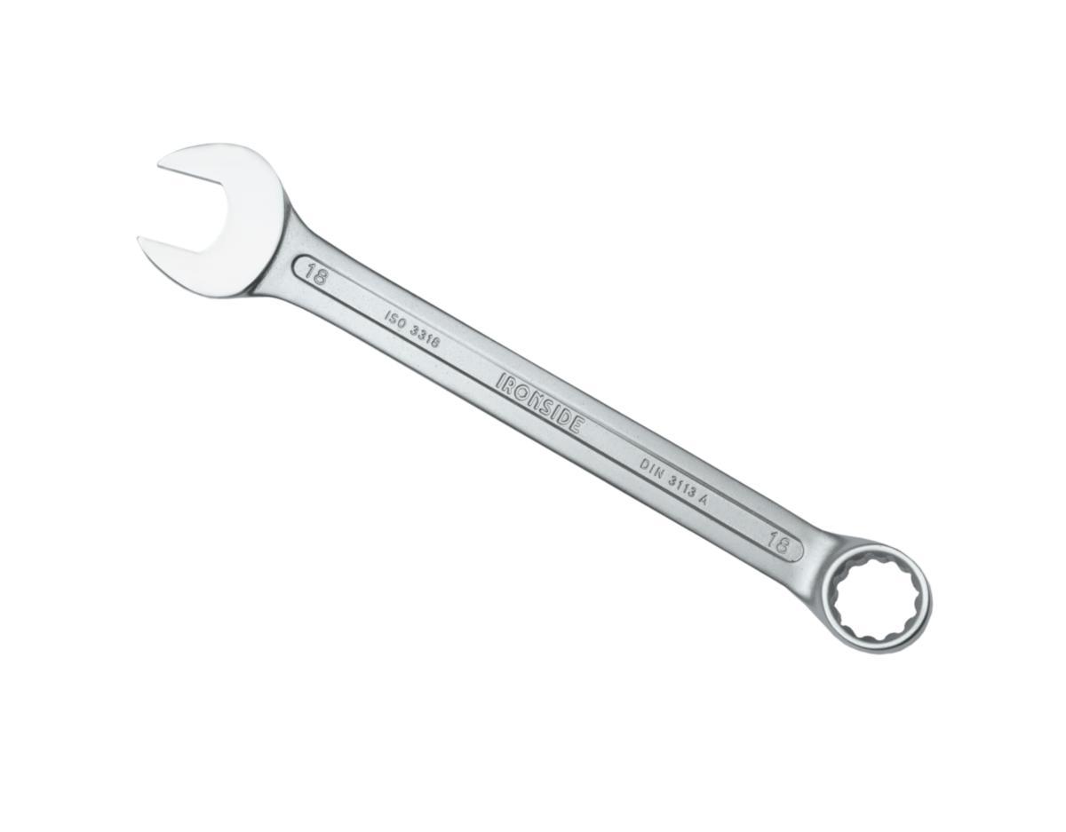 Combination wrench ironside - COMBINATION WRENCH IRONSIDE 18MM LENGHT 220MM