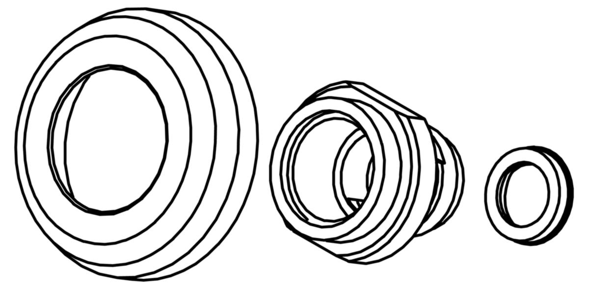 Adapter oramix, Oras - ORAS ORAMIX ADAPTER 169983. F. ANSL. TRYCKKNAPPSV. 201500. FK