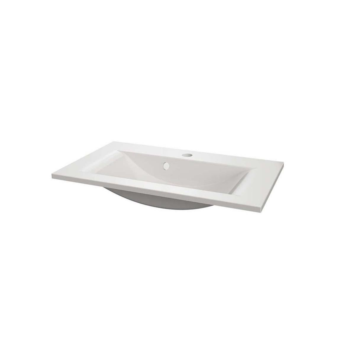 Washbasin Munka, Svedbergs - SVEDBERGS WASHBASIN MUNKA 60X35 WHITE