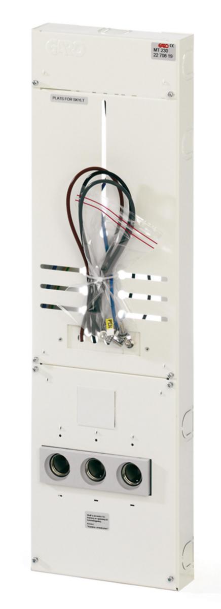 Mätartavla med säkring - MÄTARTAVLA MED SÄKR. EJ BRYT. MT 230