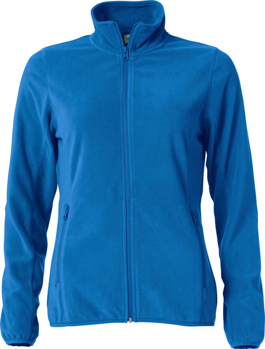 Microfleecejacka Clique 023915 Basic Dam - MICROFLEECEJACKA CLIQUE 023915 BASIC DAM ROYALBLÅ STL S