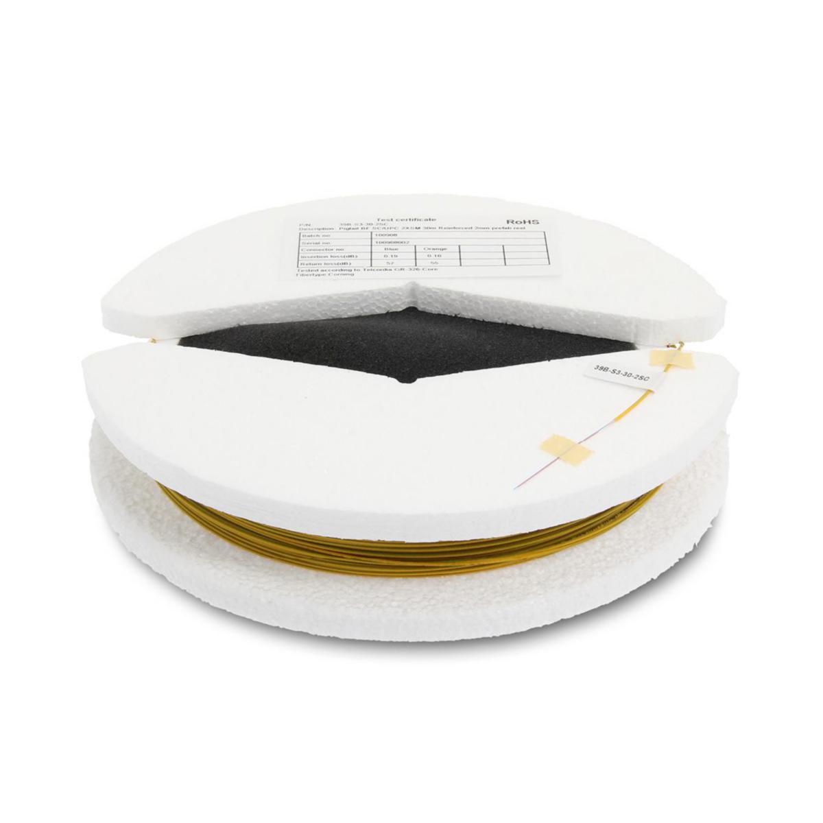 Pigtail BF 2xSC, 39B-S3 - PIGTAIL BF 2XSC ITU 657 70M 39B-S3-70-2SC