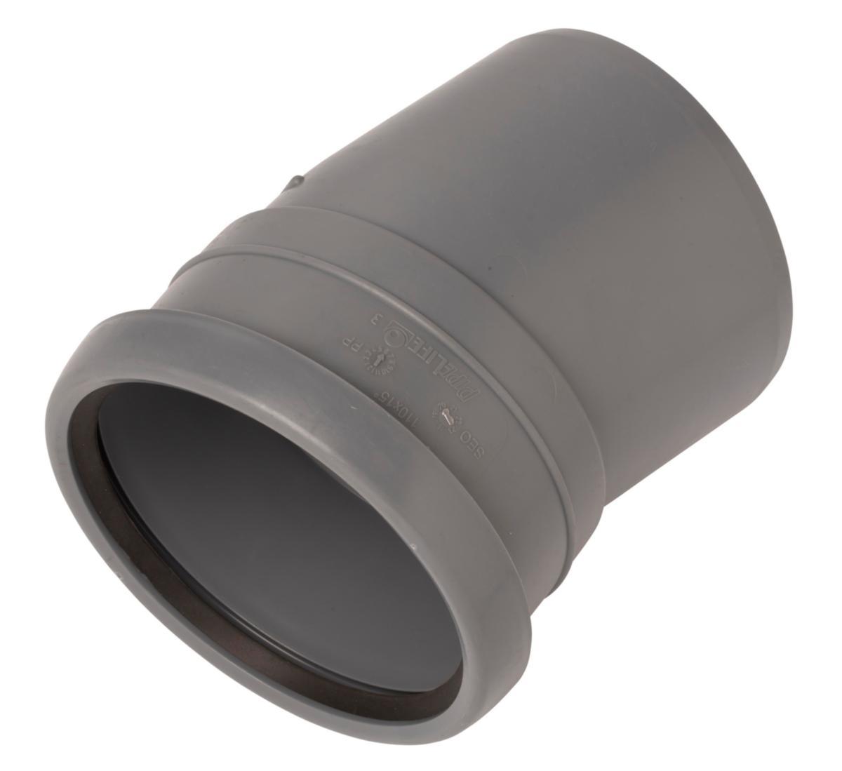 Böj med en muff 15°, PP/HT, Nordic Pipelife - 110X15GR PP BÖJ NORDIC. PIPELIFE