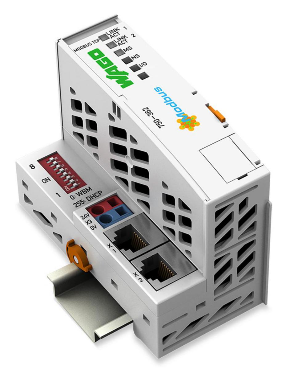 Distribuerat I/O Modbus TCP - DISTRIBUERAT I/O MODBUS TCP 750-362