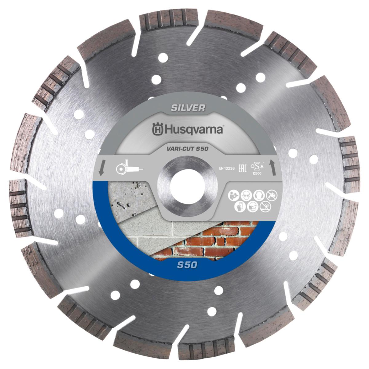 Diamantklinga Husqvarna Vari-Cut S50 - DIA.KLINGA HUSQVARNA S50 115MM VARI-CUT BETONG 115 22.2