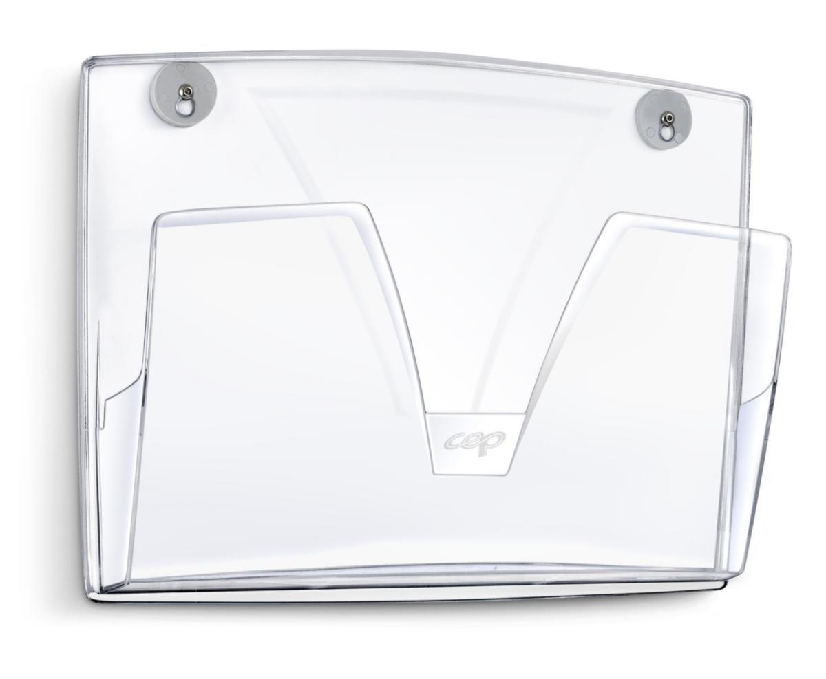 Blankettfack magnetiskt - BLANKETTFACK CEP MAGNETISKT 1-FACK TRANSP