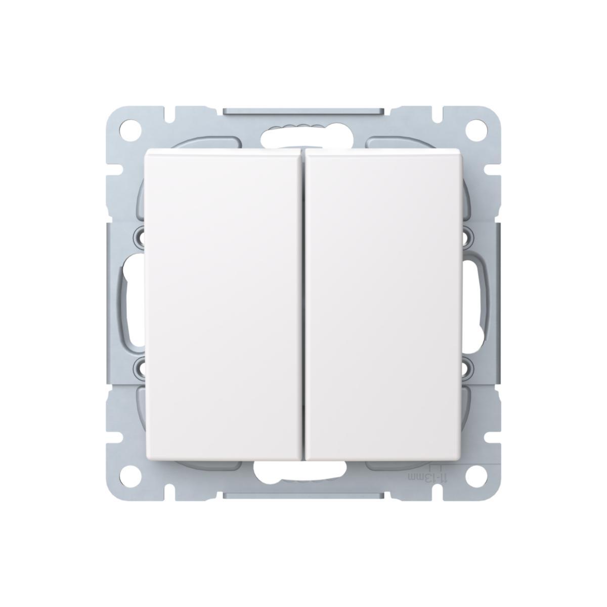 Switch recessed without frame Saga - STRÖMST KRON 1065UC-916