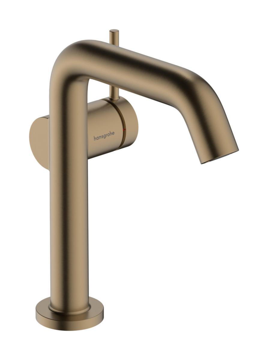 Tvättställsblandare Tecturis S 150 Fine Push-open, Hansgrohe - HANSGROHE TVÄTTSTÄLLSBLANDARE TECTURIS S 150 FINE BRONS
