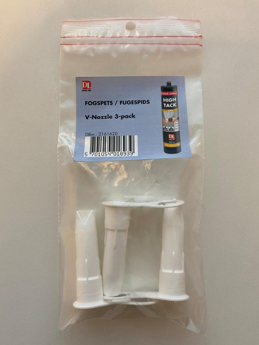 Patronmunstycke Dana V-Nozzle - PATRONMUNSTYCKE DANA V-NOZZLE FOGSPETS BRED 3-PACK
