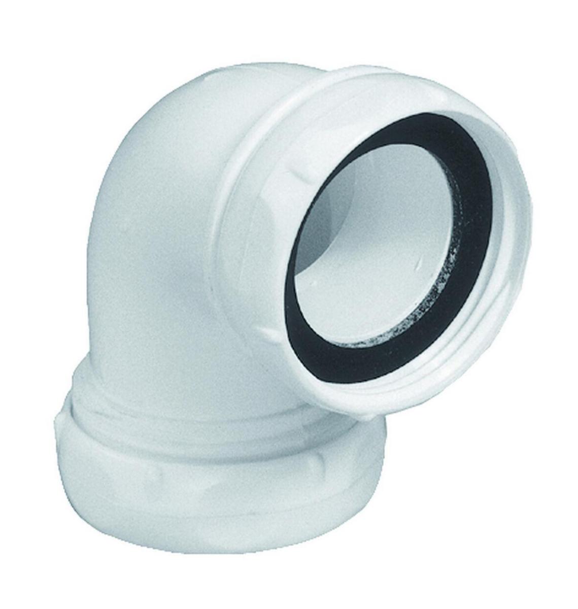 Coupling/internal thread, running nut, 90° for outlet pipe, Purus - ST 2,5-QUATTRO LEKANDE MUTTER