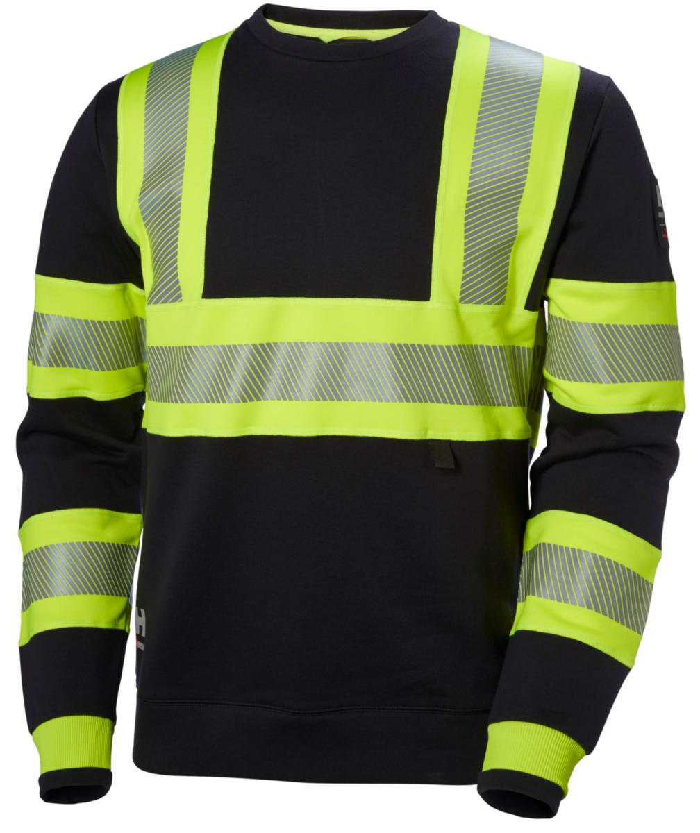 Sweatshirt Hh 79272 Hi-vis Icu - SWEATSHIRT HH 79272-369 YELLOW HIVIS ICU CL 3 S