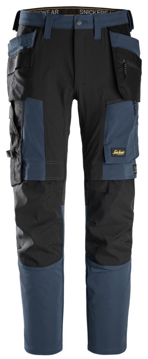 Midjebyxa Snickers 6218 AllroundWork Stretch - MIDJEBYXA SNICKERS 6218 AW STRETCH HF MARIN/SVART STL 60