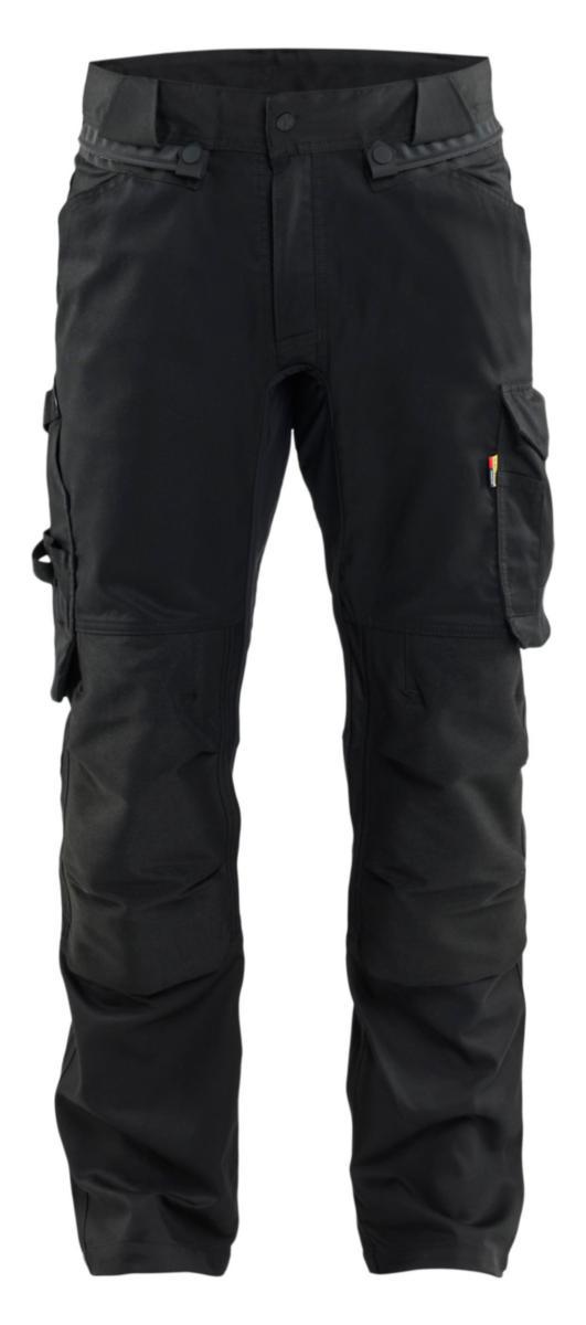 Midjebyxa Blåkläder 1765-1832 - MIDJEBYXA BLK 1765-1832 TOOL RIG STRETCH SVART STL C58