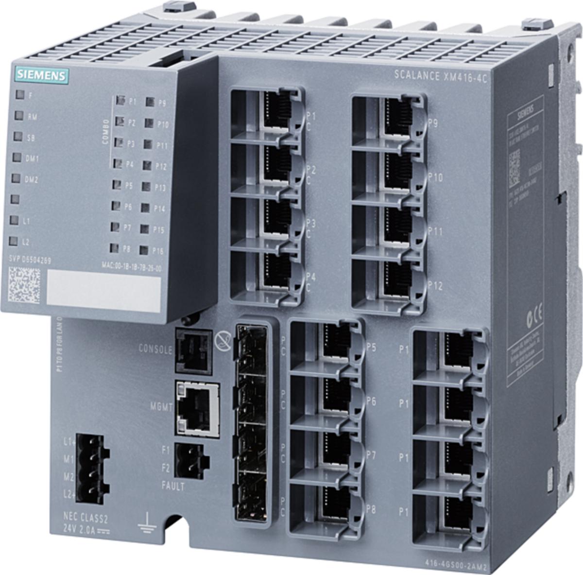 Switch scalance xm416-4c 6gk5416-4gs00-2am2 - nätverksswi...