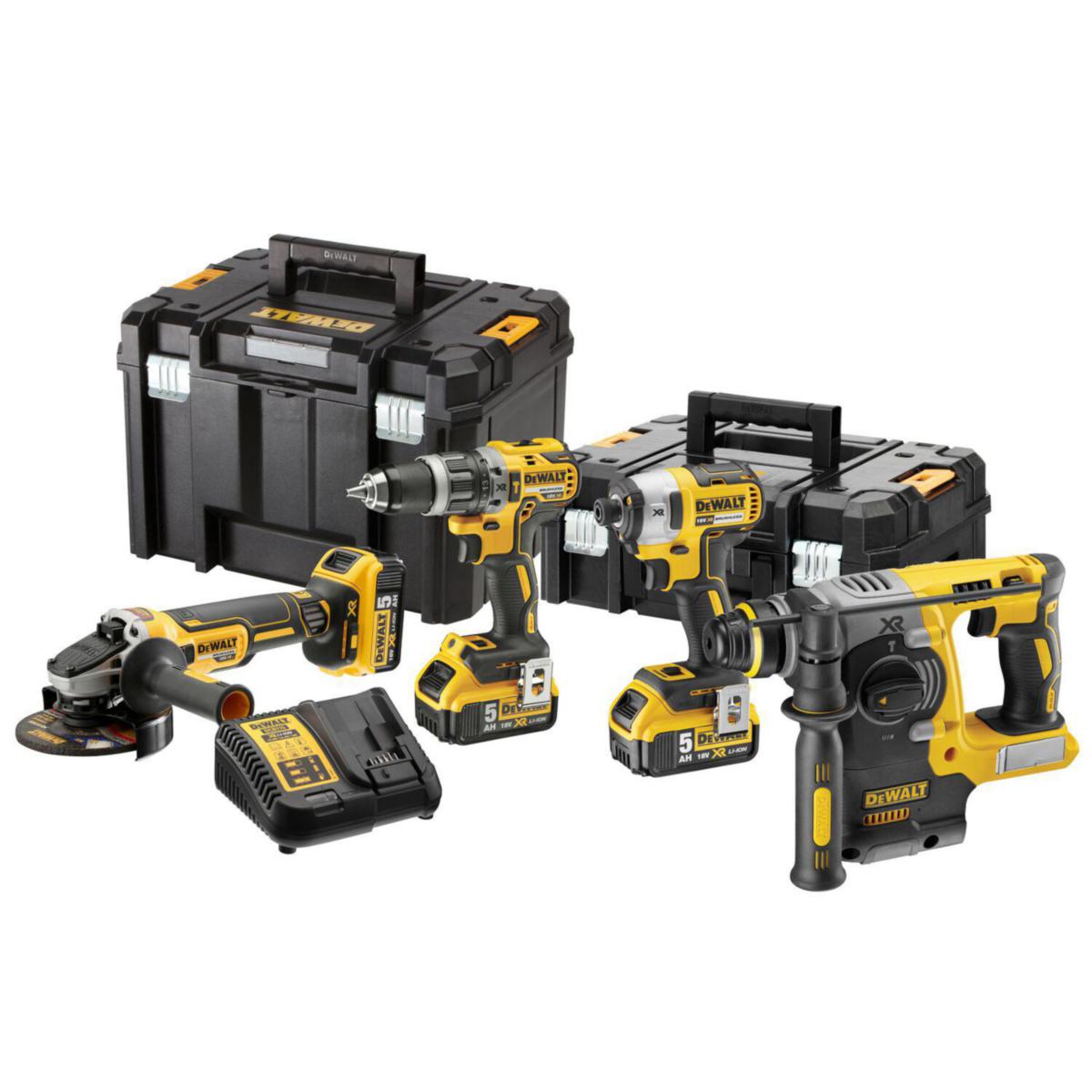 Kombikit DEWALT DCK422P3T - KOMBIKIT DEWALT DCK422P3T 18V, 3X5.0AH 2 X TSTAK