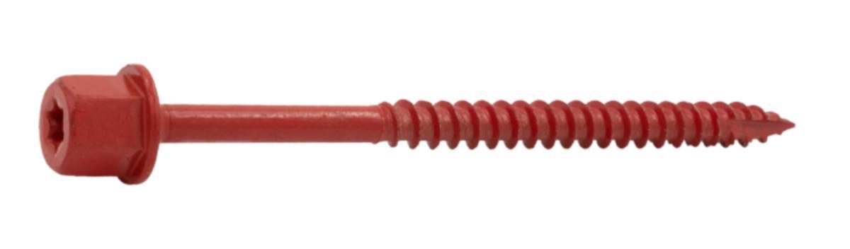 FORM SCREW - FORM SCREW 6.0X75 SW10/T30 STEEL-FZB-COATED RED