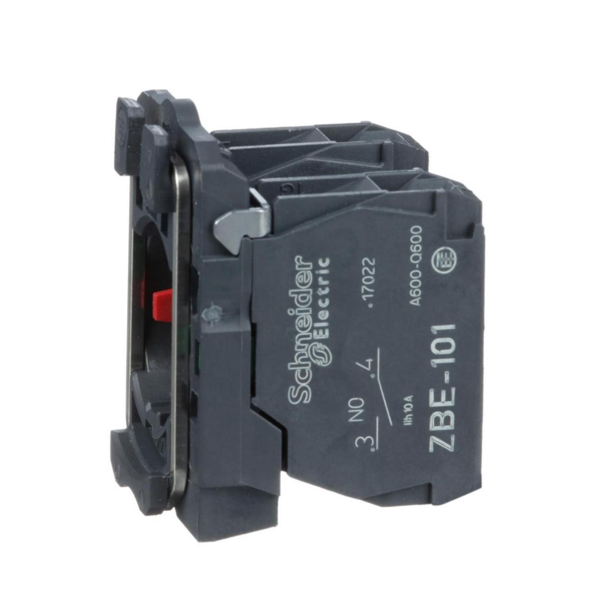 Connector consisting of mounting base + contact block ZB5AZ - SCREW TERMINAL CONTACT B ZB5AZ105