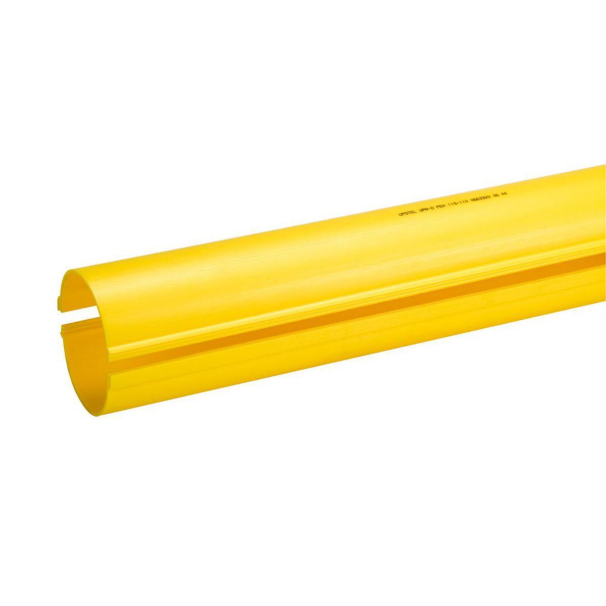 Kabelrör halvrör - KABELRÖR PEH HALVOR 119/110 GU 1 RÖR = 2 HALVOR LÄNGD 3M