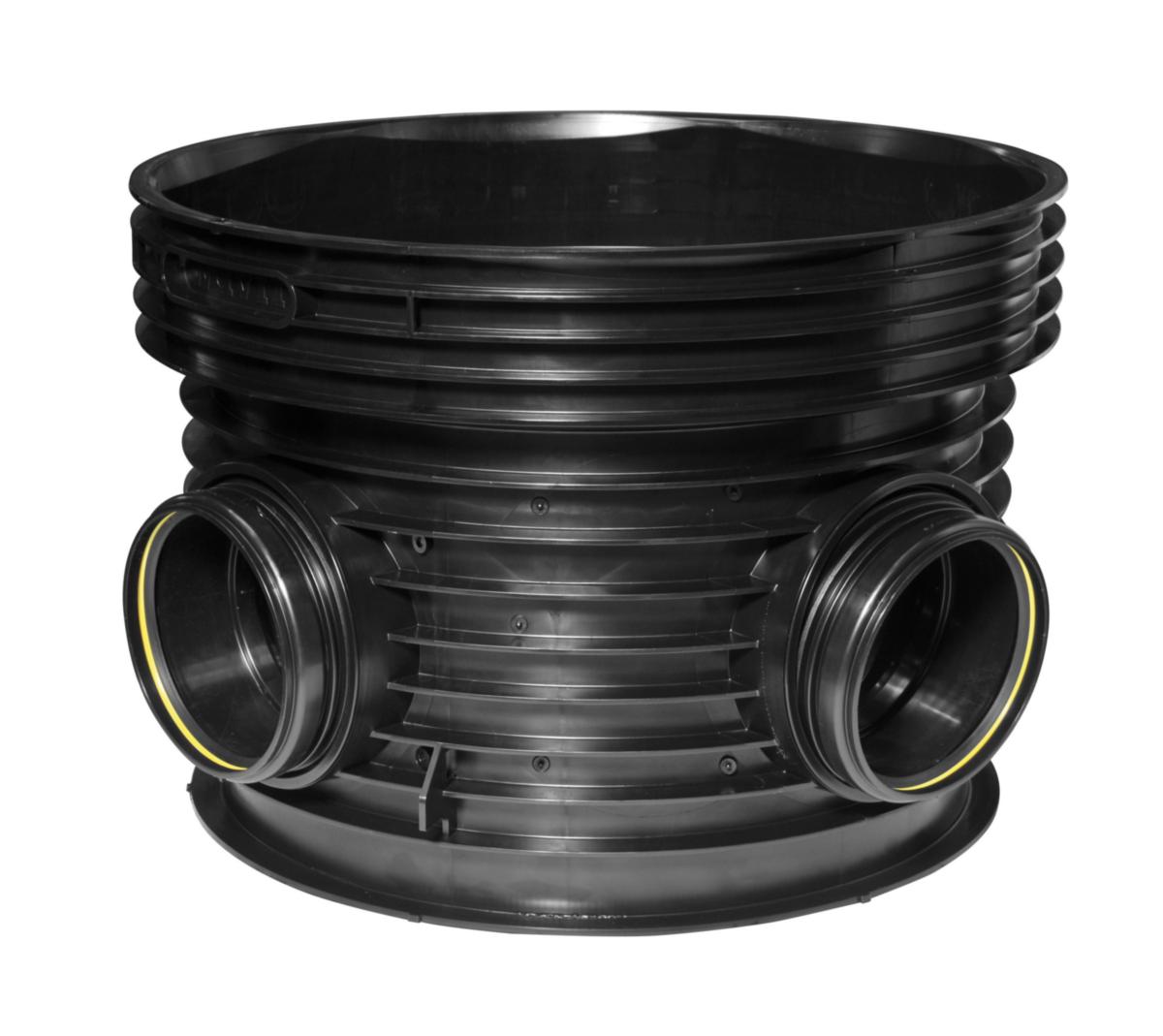 Decent well, Wavin Tegra 1000, Type1, straight through - 1000X200 TEGRA CHAMBER TYPE1 FOR SMOOTH PIPES