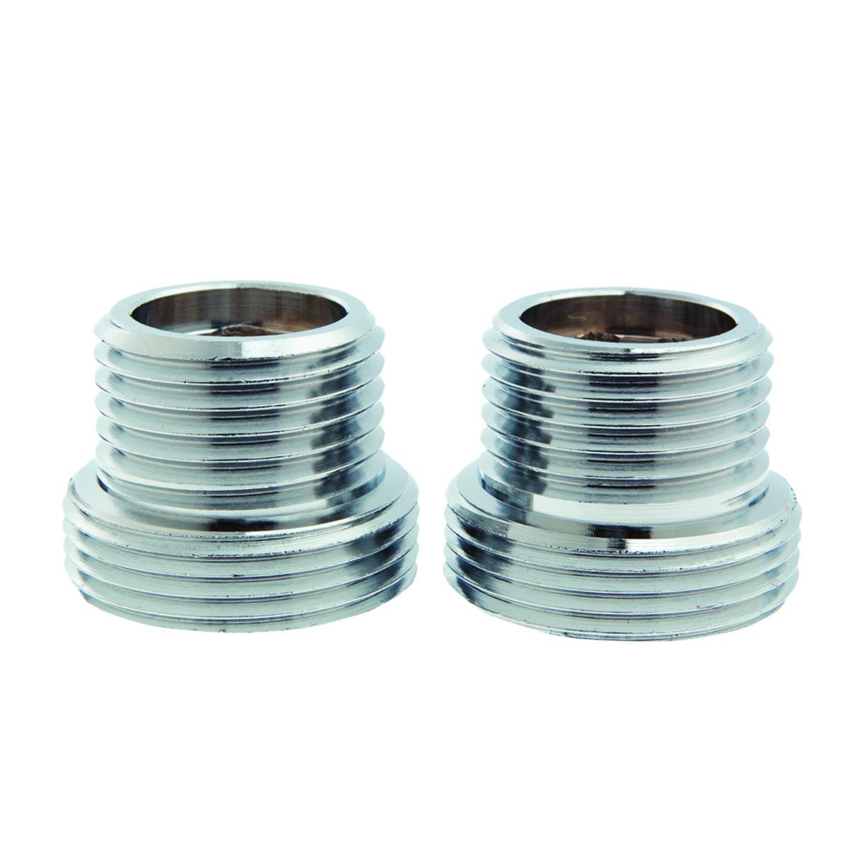 Transition nipple M26/M34xR15, Trio - TRIO TRANSITION NIPPLE M26XG15 MALE, SHORT, PAIR 970536