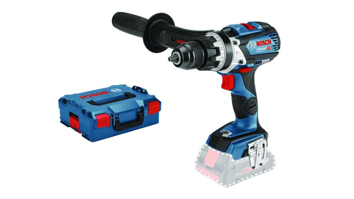 Impact Drill Bosch GSB 18V-110 C SOLO - COMBI DRILL BOSCH GSB 18V 18V-110 C SOLO L-BOXX 110 NM