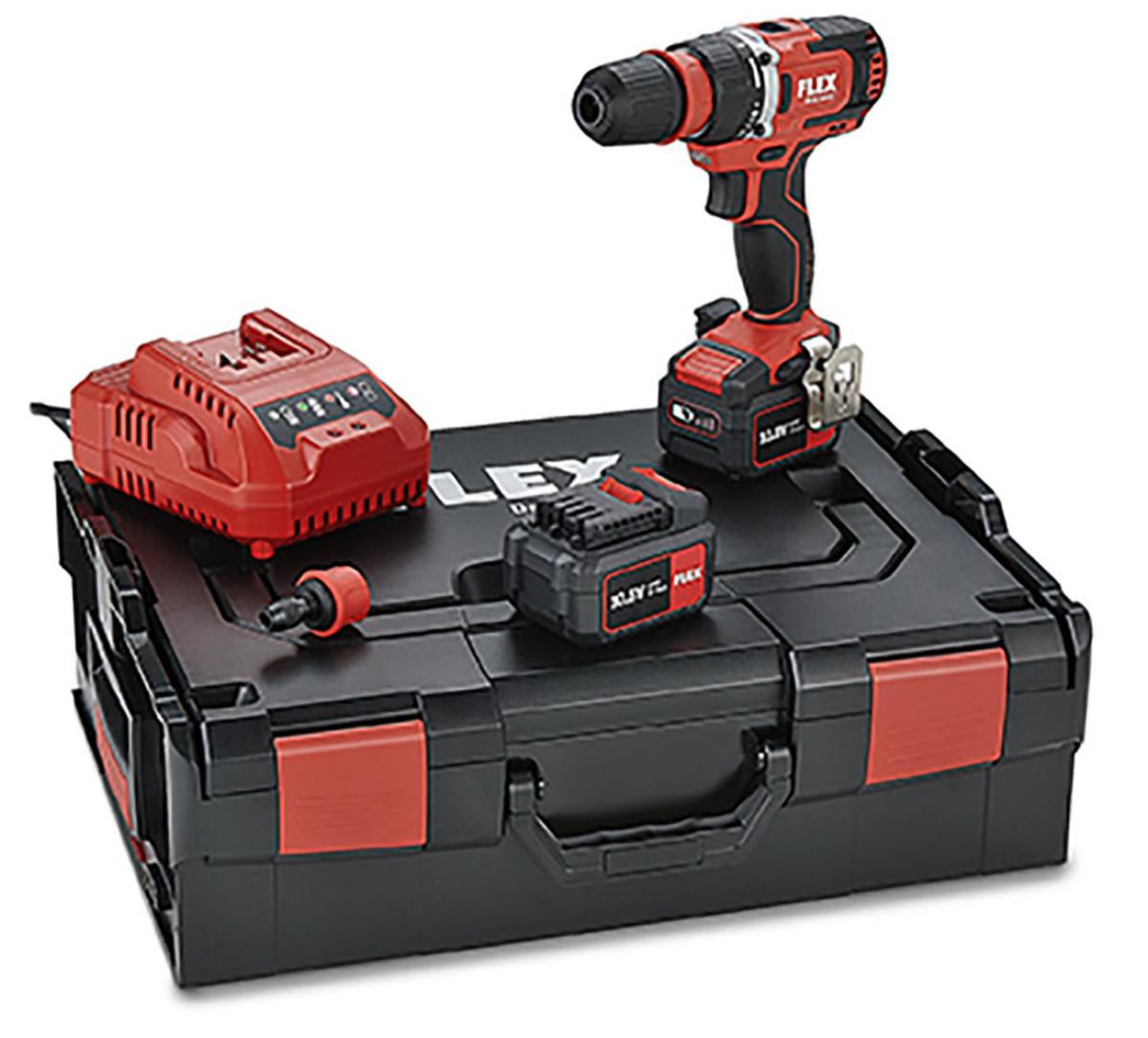 Borrskruvdragare Flex DD2G10.8 - BORRSKRUVDRAGARE FLEX DD2G10.8 10,8V 32/58NM 2X4.0AH+LADDARE
